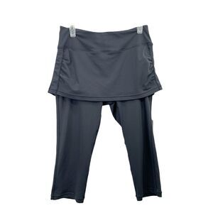 Coolibar skorts skirted crop leggings Size M pickleball tennis golf‎